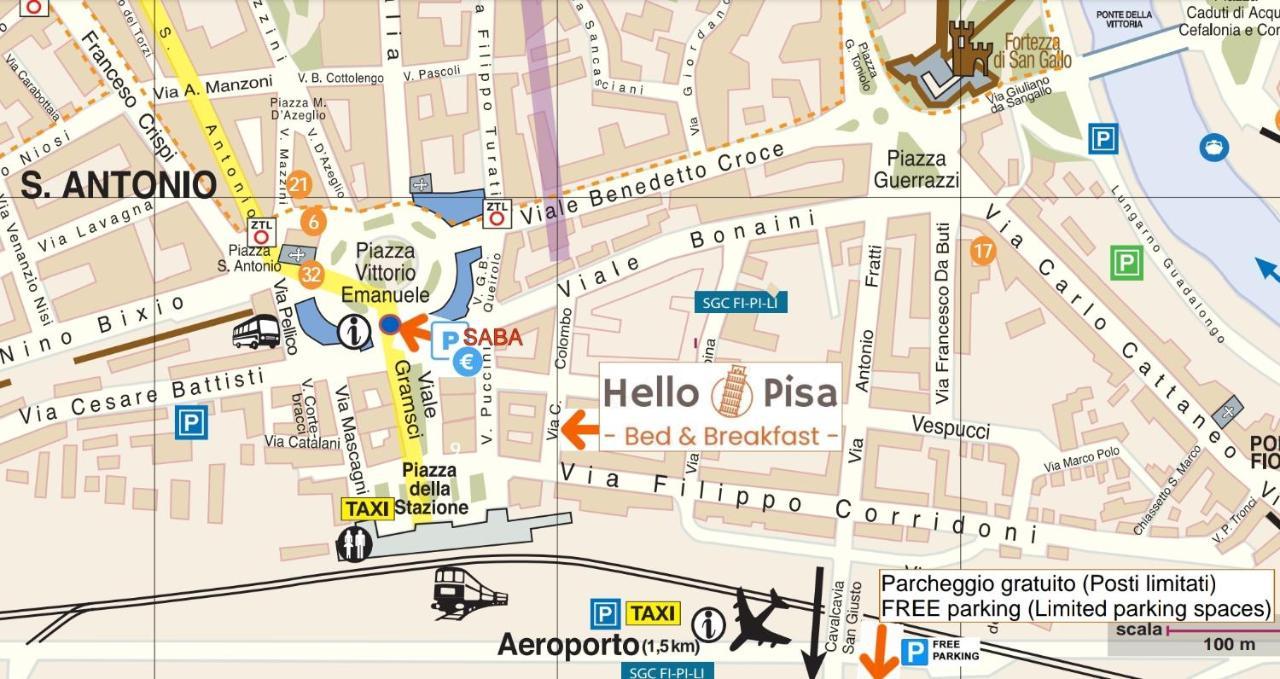 Hello Pisa B&B Luaran gambar